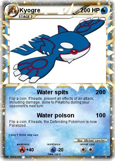 Pokemon Kyogre