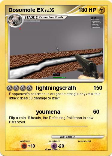 Pokemon Dosomole EX