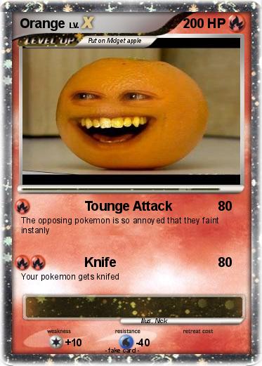 Pokemon Orange