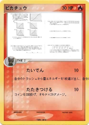 Pokemon ピカチュウ