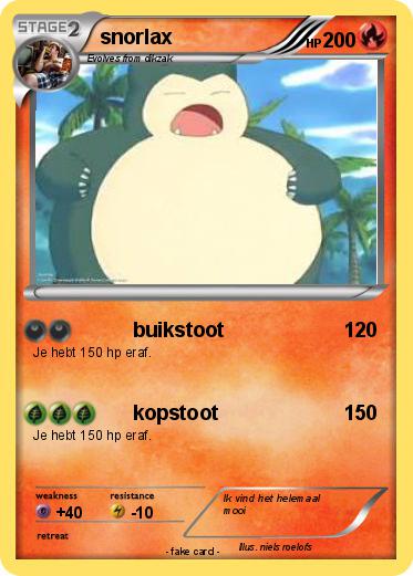 Pokemon snorlax