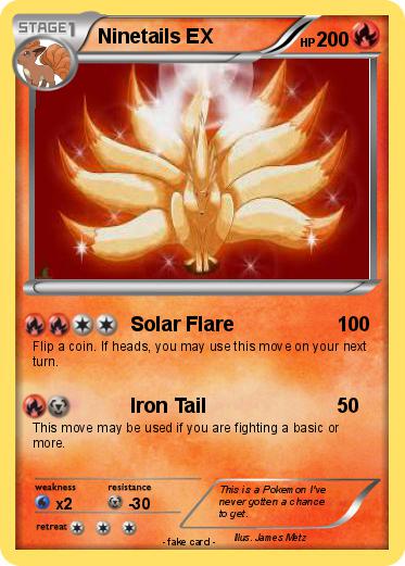 Pokemon Ninetails EX