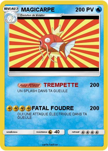 Pokemon MAGICARPE