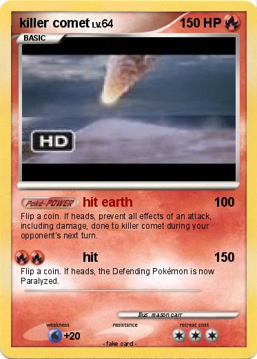 Pokemon killer comet