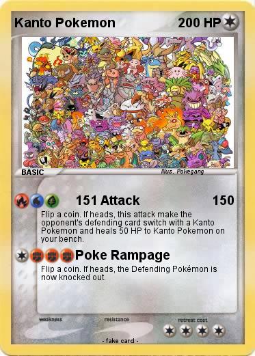 Pokemon Kanto Pokemon