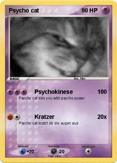 Pokemon Psycho cat