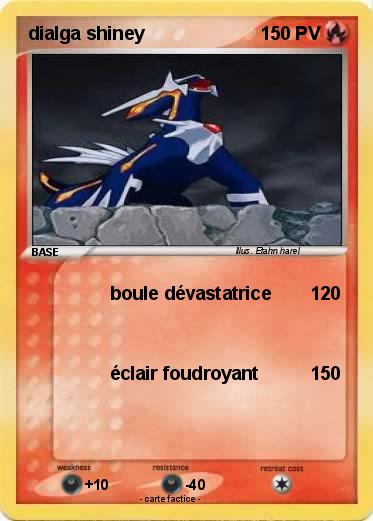 Pokemon dialga shiney