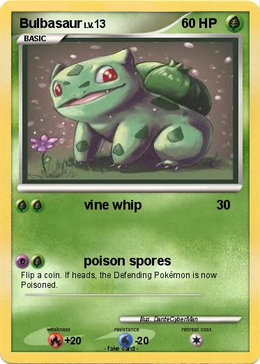 Pokemon Bulbasaur