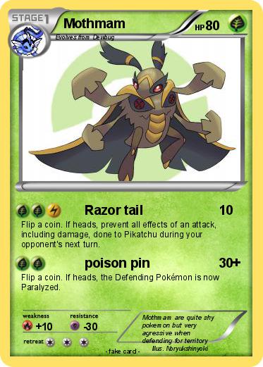 Pokemon Mothmam