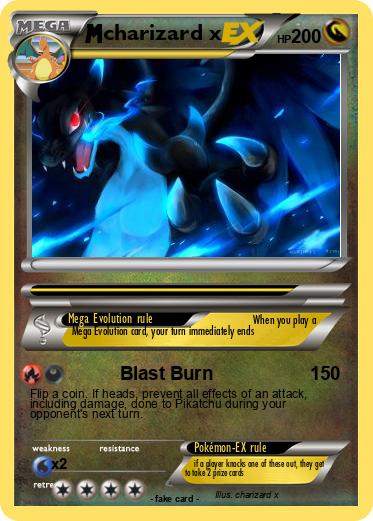 Pokemon charizard x