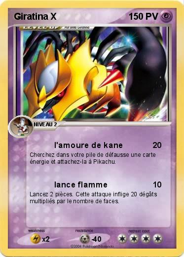 Pokemon Giratina X