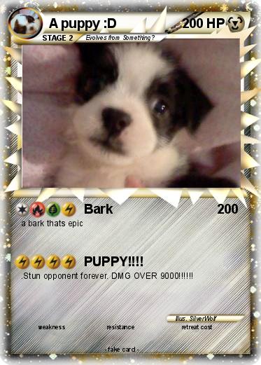Pokemon A puppy :D