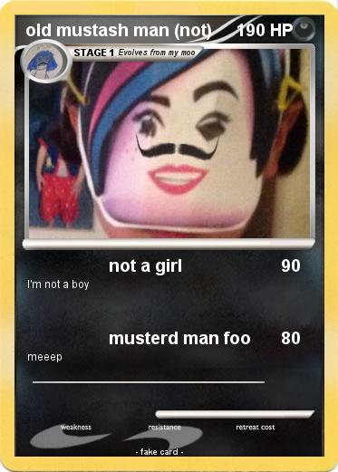 Pokemon old mustash man (not)