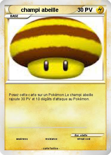 Pokemon champi abeille