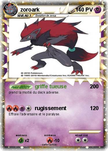 Pokemon zoroark