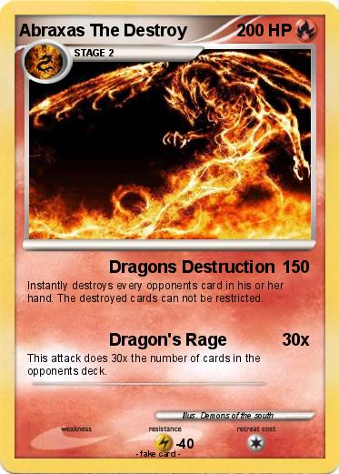 Pokemon Abraxas The Destroy