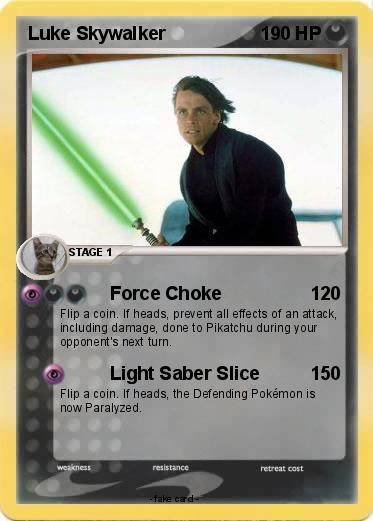 Pokemon Luke Skywalker