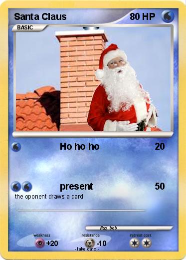 Pokemon Santa Claus