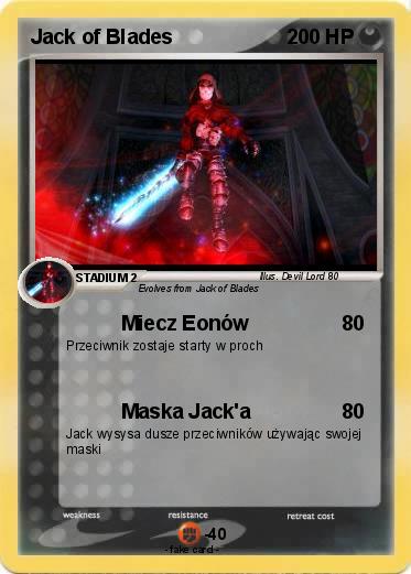 Pokemon Jack of Blades
