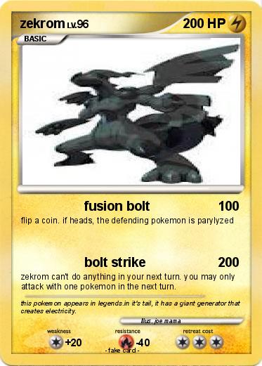 Pokemon zekrom
