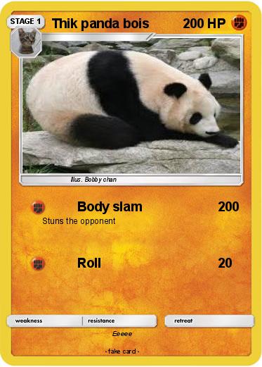 Pokemon Thik panda bois