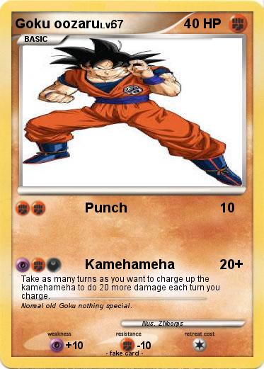 Pokemon Goku oozaru