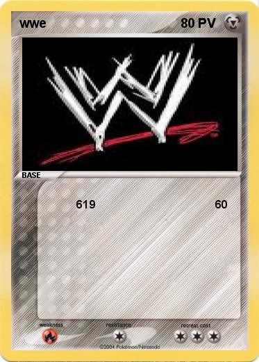 Pokemon wwe