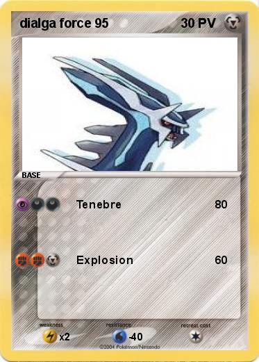 Pokemon dialga force 95