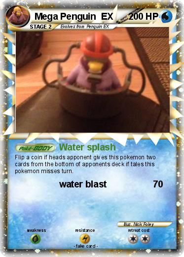 Pokemon Mega Penguin  EX