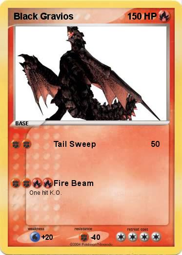 Pokemon Black Gravios