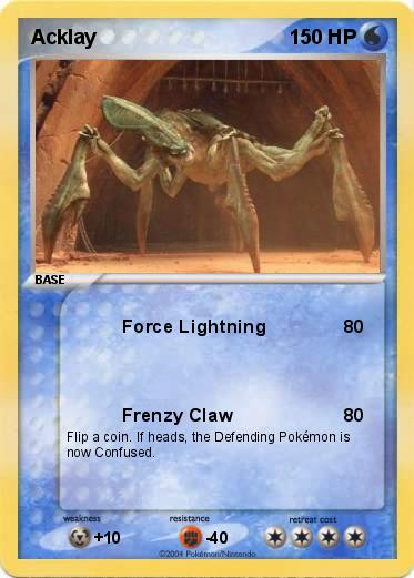 Pokemon Acklay