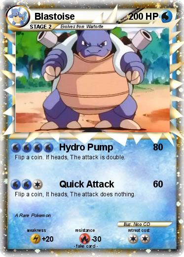 Pokemon Blastoise