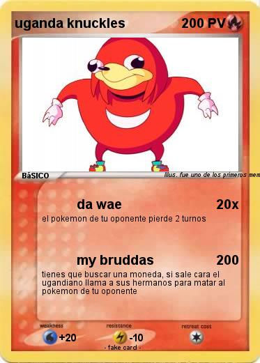 Pokemon uganda knuckles