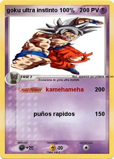 Pokemon goku ultra instinto 100%