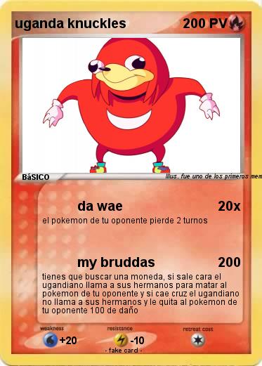 Pokemon uganda knuckles