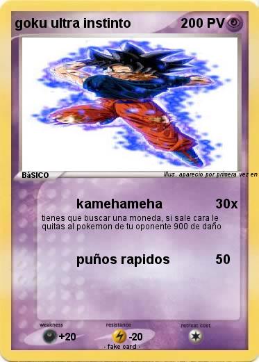 Pokemon goku ultra instinto