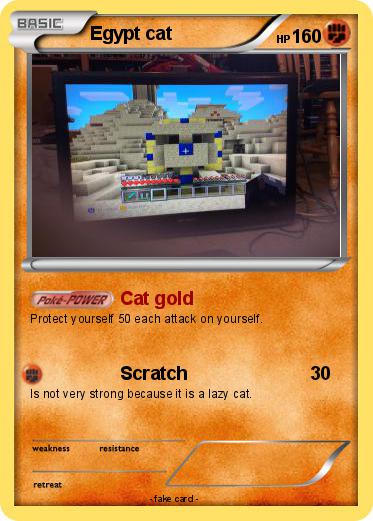 Pokemon Egypt cat