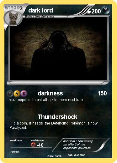 Pokemon dark lord