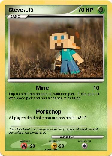 Pokemon Steve