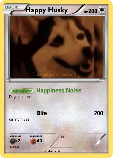 Pokemon Happy Husky