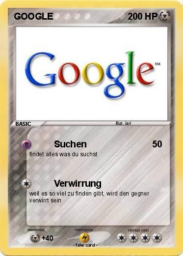 Pokemon GOOGLE