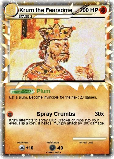 Pokemon Krum the Fearsome