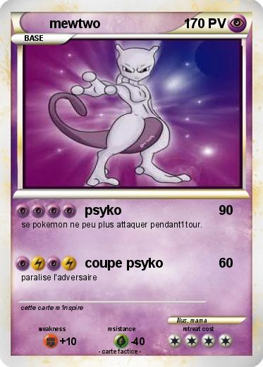 Pokemon mewtwo