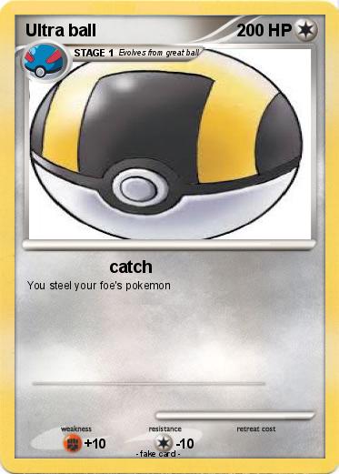 Pokemon Ultra ball