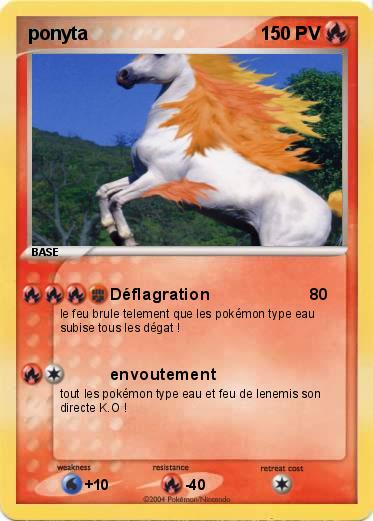Pokemon ponyta