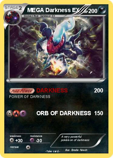 Pokemon MEGA Darkness EX