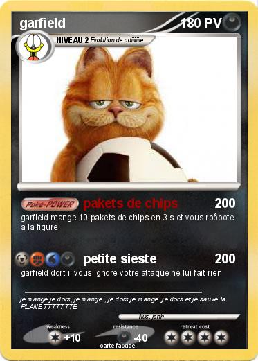 Pokemon garfield