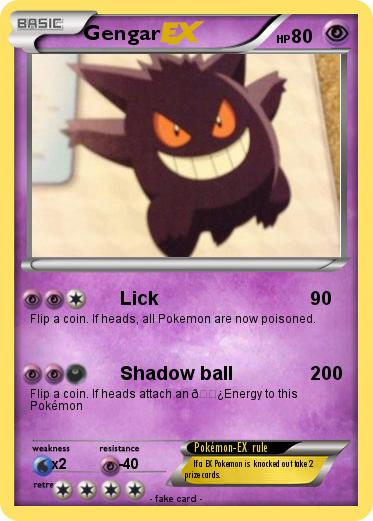Pokemon Gengar