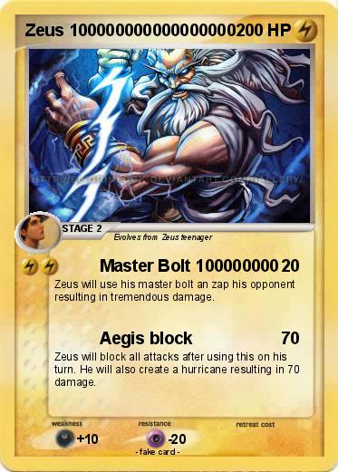 Pokemon Zeus 100000000000000000