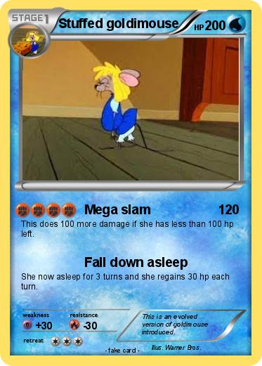 Pokemon Stuffed goldimouse